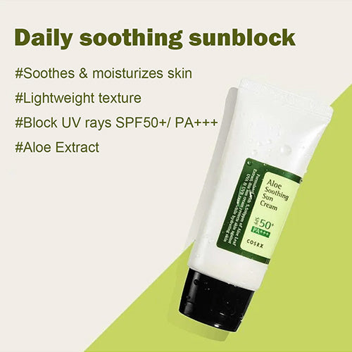 COSRX - Aloe Soothing Sun Cream SPF50+ PA+++ - 50ml