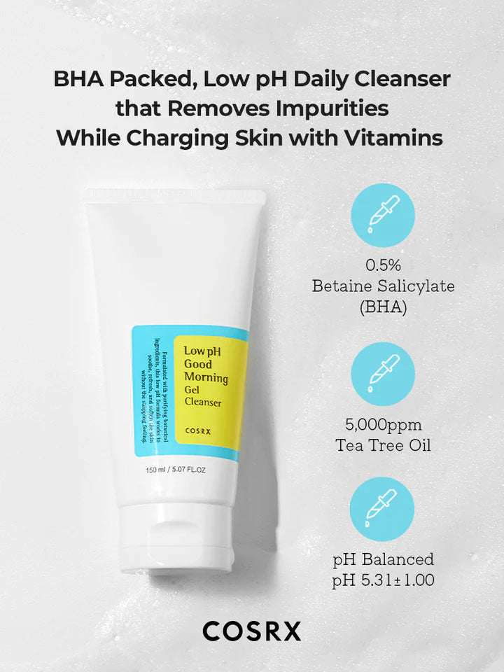 Cosrx Low pH Good Morning Gel Cleanser 150 ml